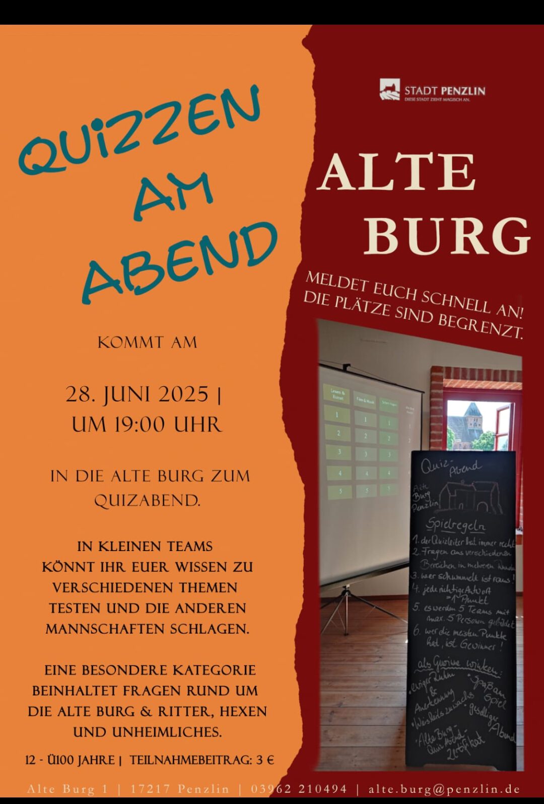 Quizzen am Abend